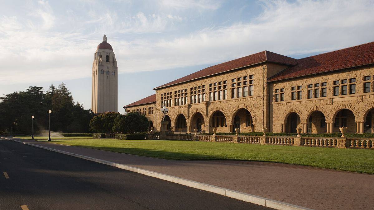 The Main Quad of Stanford University